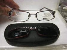 New Revolution Eyeglass Frame  With SUN SHADE REV706 in BZBK 51-17-140 w/case