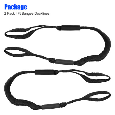 Corda Di Ormeggio Elastica Con Ganci | Linea Bungee Per Barche, Kayak, Moto D'Acqua | Resistente All'Acqua E UV - Foto 8