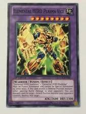 Yu-Gi-Oh Card - Elemental HERO Plasma Vice - LCGX-EN066 - New