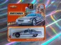 Matchbox ´94 Chevy Caprice Classic Police 2021 67-100 Ovp/Neu 1:64