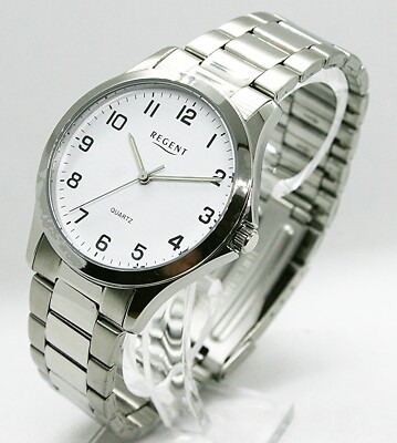   Herrenuhr Regent 1835.78.89 Edelstahl  