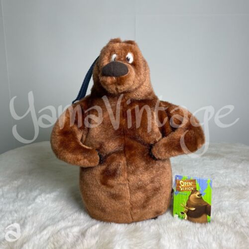 Open Season 2006 Boog Bear Plush Bag Handbag Second hand Sony pictures animation - Picture 1 of 10