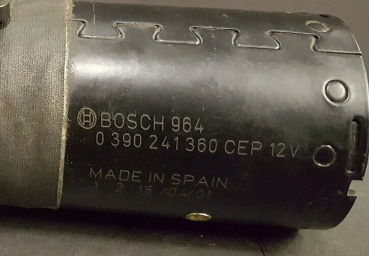 Moteur Essuie Glace Avant BOSCH PEUGEOT 206  0390241360 - Photo 3/4