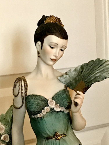 Giuseppe Armani Dama Con Vaso Di Fiori Soiree #338C Limited Edition Sculpture - Picture 6 of 10