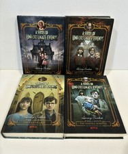 A Series of Unfortunate Events by Lemony Snicket Books Set 1,5-7-8 Netflix