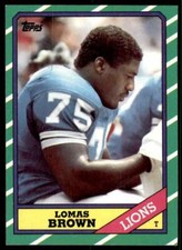 1986 Topps Lomas Brown 1 #248