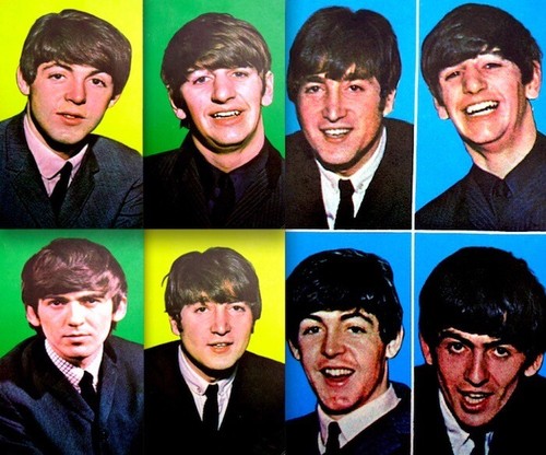 Beatles 1964 Vintage Postcard Set of 5 Paul John George Ringo Original EX COA