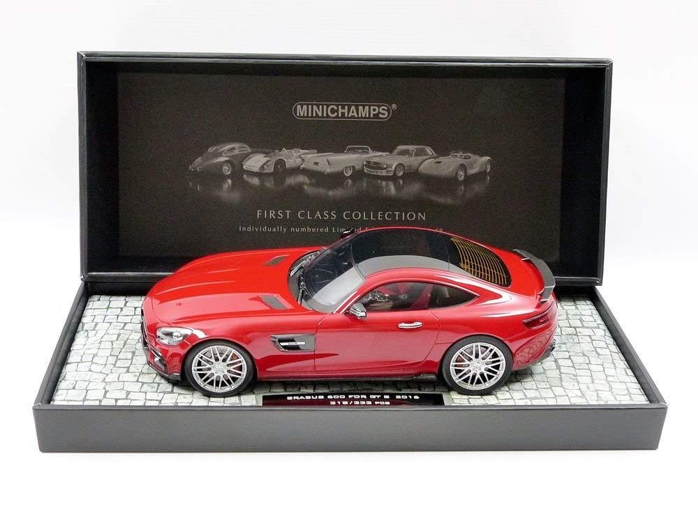 Mercedes Brabus 600 AMG GT S rouge 1:18 voiture de collection Minichamps 2016