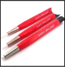 Fiberglass Scratch Brush Pen - 3 Pack - Jewelry, Watch, Coin Cleaning, Electr...