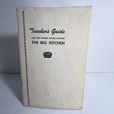 1960 THE BIG KITCHEN - H. J. Heinz: Movie Film Teachers Program Catalog - RARE