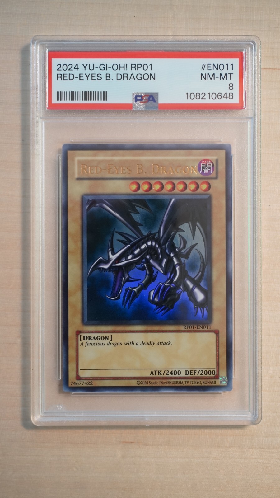 Red-Eyes B. Dragon RP01-EN011 Unlimited Retro Pack Rare