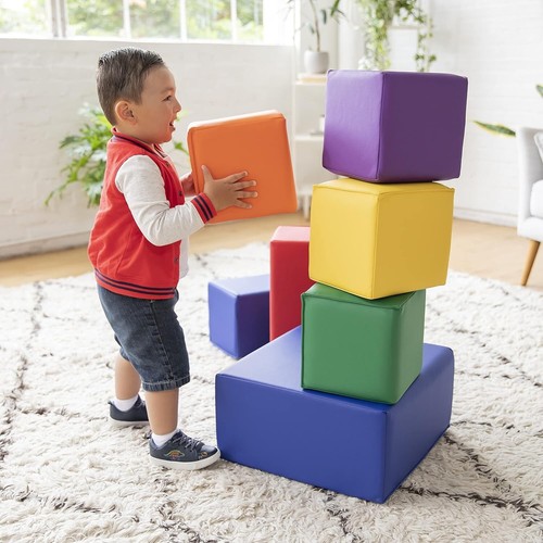 Soft Foam Building Blocks Set - GREENGUARD Certified for Safe Play Environments - Picture 9 of 11