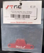 st racing concepts St3727ar Machined Aluminum Battery Hold Down Rustler Bandit 