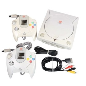 SEGA Dreamcast Console White HKT-3000 Console Controller 100V TV Game From Japan