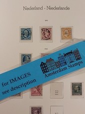 Netherlands + Areas 1852-1980 vf used collection album incl better High CAT TOP!