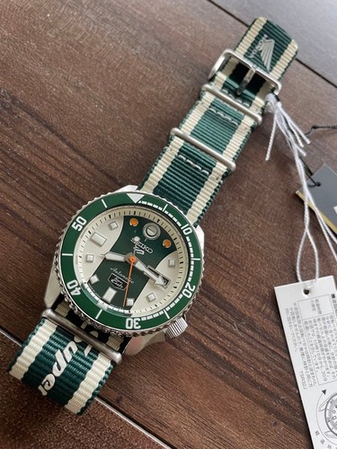 Seiko 5 Sports SBSA181 Cal.4R36 Super Cub Limitée Automatique Montre Hommes - Photo 1 sur 5