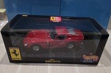 NEW 1:18 SCALE FERRARI 250 GTO RED BY MATTEL HOT WHEELS ..Rare