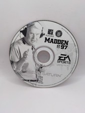 Sega Saturn Madden NFL 97 Video Game Disc Only Tested & Working