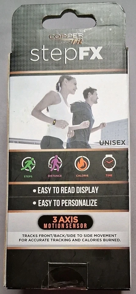 Copper Fit Step FX 活动跟踪器-开箱全新电池 — 第 2/4 张图片