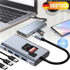 Adaptador Hub USB C 3.0 10 en 1 HDMI 4K M…