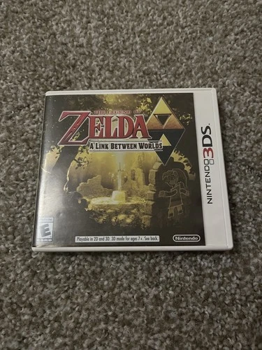 The Legend of Zelda: A Link Between Worlds (Nintendo 3DS, 2013) CIB Tested