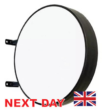 Double Sided Round Illuminated Projecting Light Box 60cm Shop Sign Flat