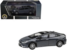 2023 Toyota Prius Guardian Gray 1/64 Diecast Model Car Paragon Models