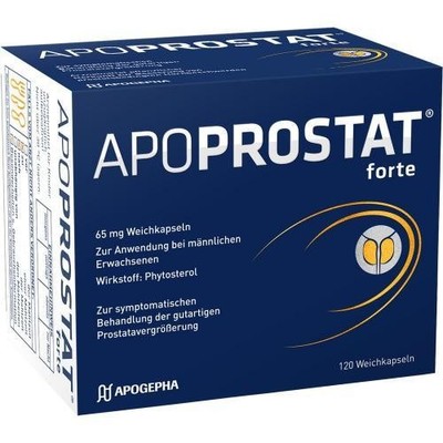 3x APOPROSTAT forte 65 mg Weichkapseln 120 ST PZN 17490540