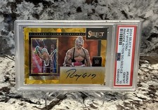 2024 Select WWE Rey Mysterio Gold Ice Ringside Action AU /5 PSA 10 POP 1 #RARMY