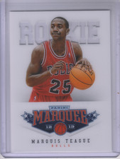 2012-13 Panini Marquee #538 Marquis Teague RC - BSK