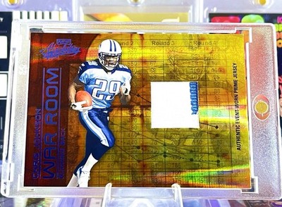 2008 Donruss Chris Johnson Rookie Patch /50 - Tennessee Titans RC