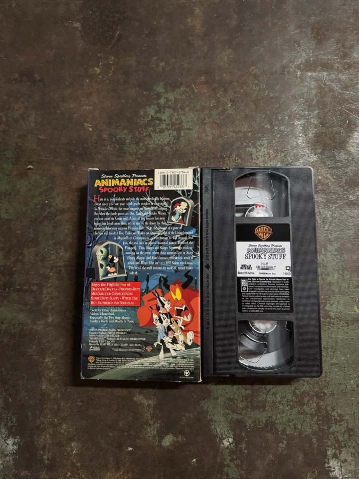 Animaniacs Spooky Stuff VHS Tape - Image 3 of 4