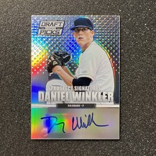 2013 Prizm Draft Picks DANIEL WINKLER #88 Rookie AUTO - COLORADO BASEBALL CARD