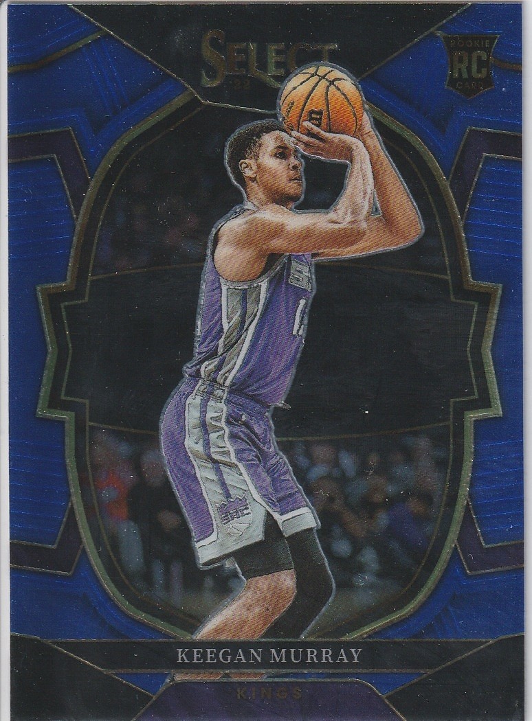 2022-23 Panini Select #81 Keegan Murray Blue (Retail Base)