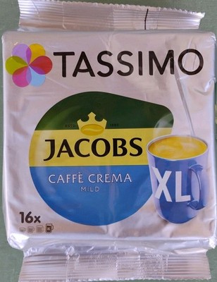Tassimo Jacobs Caffe Crema Mild XL 16 Capsules Exp 05/2026