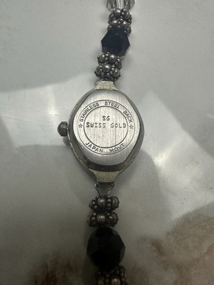 Swiss Gold Custome Watch Needs Battery Replacement 