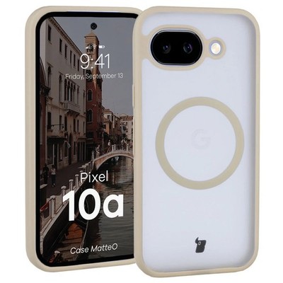 Handyhülle für Google Pixel 10a Bizon Case Cover Schutzhülle Etui Hülle Beige