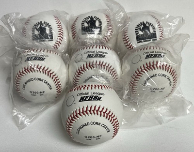 #ad #ad Northern Virginia Travel Baseball League NFHS Baseballs 7 Pack G200 NF Leather $25.00
