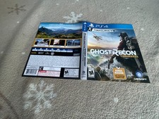 Original Cover Art Only - PS4 - Tom Clancy's Ghost Recon: Wildllands