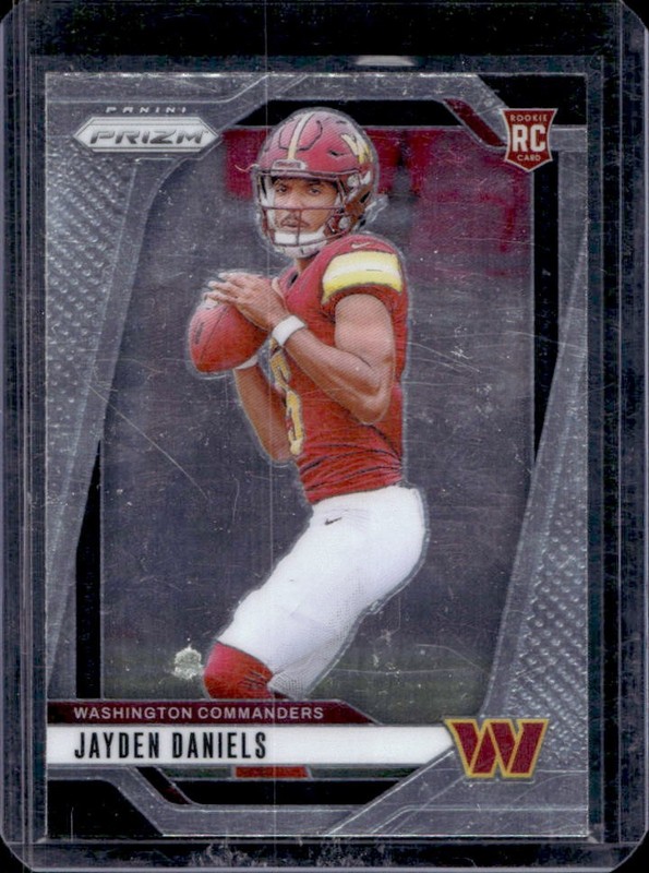 2024 Panini Prizm Jayden Daniels RC Rookie #347 Commanders