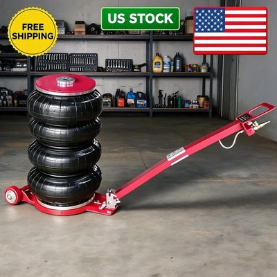 6 Ton Air Bag Jack, 13228 Lbs Capacity Pneumatic Jack with Triple Bag, 6.7'' - 23