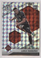 2021-22 Panini Mosaic FIFA Road to World Cup Prizm Luka Ivanusec #197 01ge