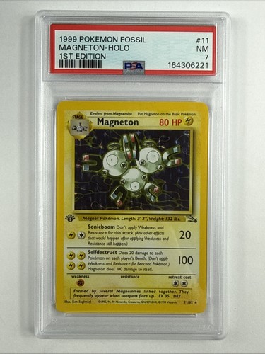 Magneton (1st Edition) graded PSA 7 for sale on eBay
