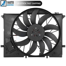 Radiator Cooling Fan Assembly For 2002-2006 Mercedes-Benz CL500 S430 S500 5.0L