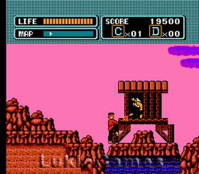 The Karate Kid - NES Nintendo Game