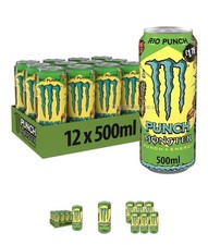 Monster Energy 12 x 500ml - THE NEW RIO PUNCH