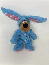🐰 Vintage 2000 Warner Bros Easter Bunny Scooby-Doo Beanie Plush | 10" Tall