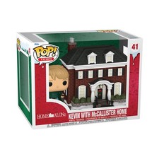 Funko Pop! Town: Home Alone - Kevin McCallister With Home - Figura in Vinile da