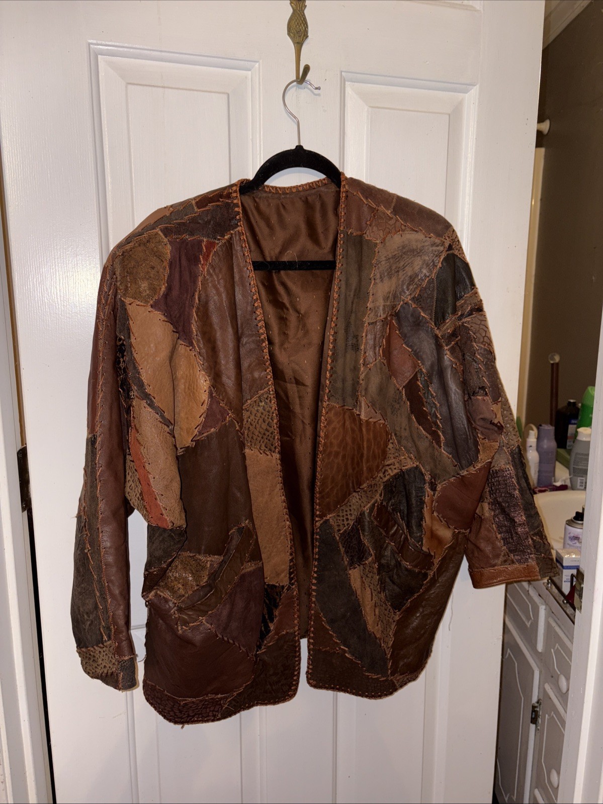 Vintage Cyrous Patchwork Boho Western Hippie US 1… - image 1