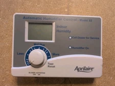 Aprilaire 62 Automatic Digital Humidistat Controller - White